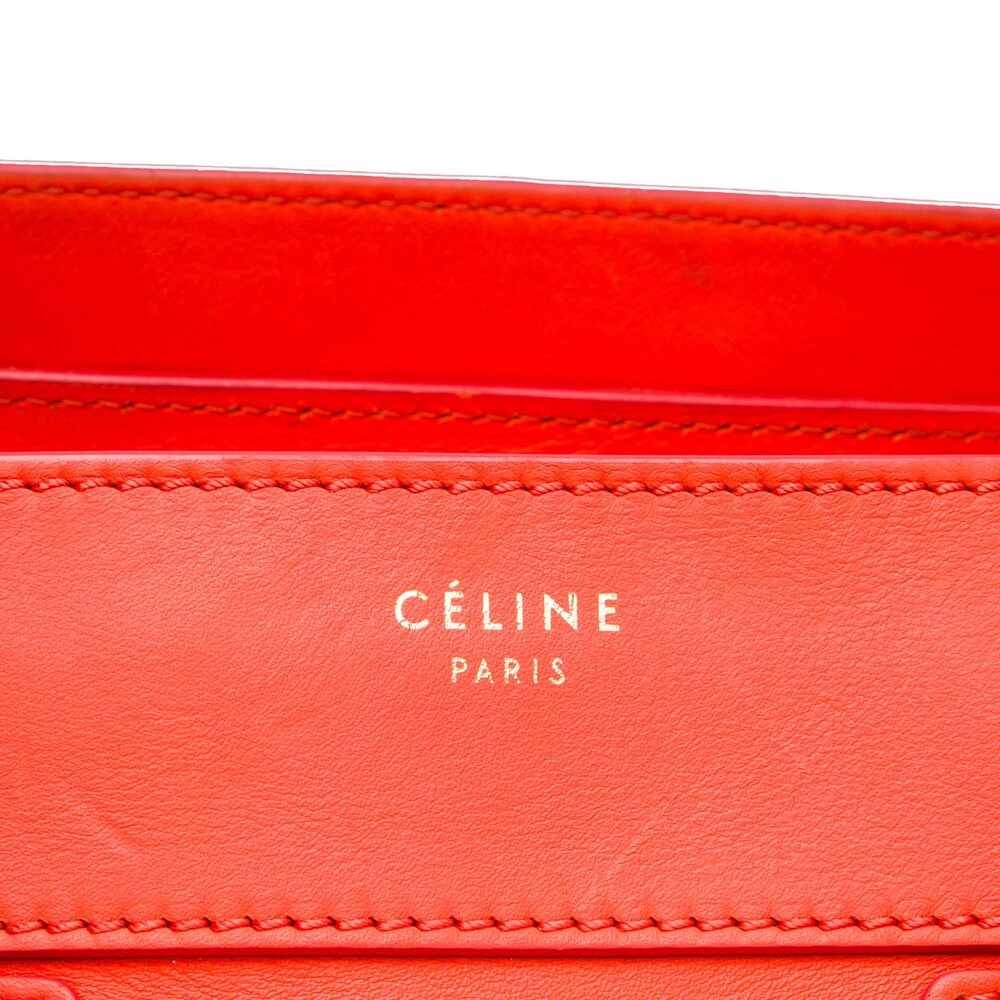 Celine Mini Smooth Calfskin Luggage #307689C79B - Picture 5 of 6